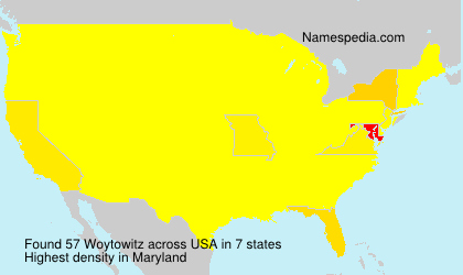 Surname Woytowitz in USA Surname Woytowitz in USA