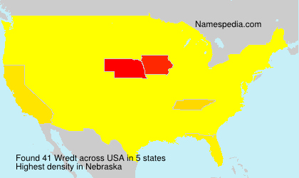Surname Wredt in USA Surname Wredt in USA