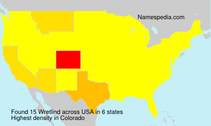 Surname Wretlind in USA Surname Wretlind in USA