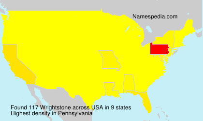 Surname Wrightstone in USA Surname Wrightstone in USA
