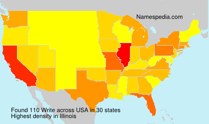 Surname Write in USA Surname Write in USA