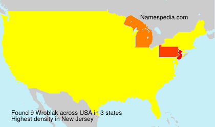 Surname Wroblak in USA Surname Wroblak in USA