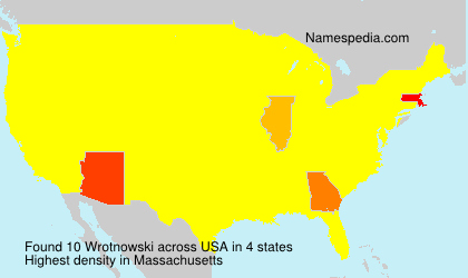 Surname Wrotnowski in USA Surname Wrotnowski in USA
