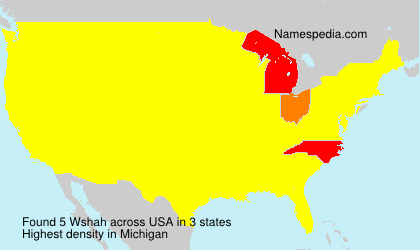 Surname Wshah in USA Surname Wshah in USA