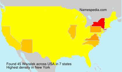 Surname Wszalek in USA Surname Wszalek in USA