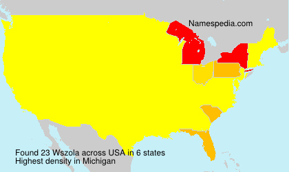Surname Wszola in USA Surname Wszola in USA