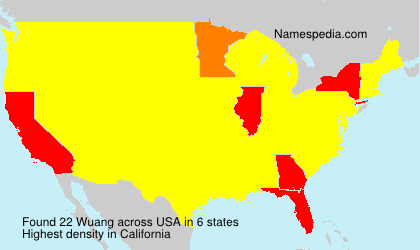 Surname Wuang in USA Surname Wuang in USA