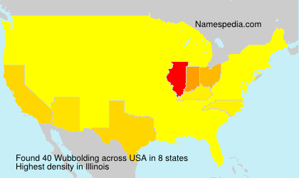 Surname Wubbolding in USA Surname Wubbolding in USA