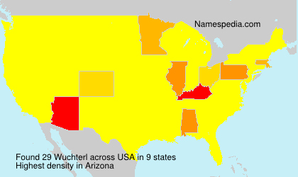 Surname Wuchterl in USA Surname Wuchterl in USA