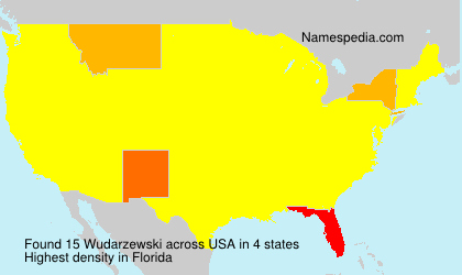 Surname Wudarzewski in USA Surname Wudarzewski in USA