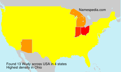 Surname Wudy in USA Surname Wudy in USA