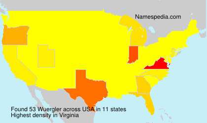 Surname Wuergler in USA Surname Wuergler in USA