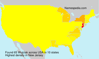 Surname Wujciak in USA Surname Wujciak in USA