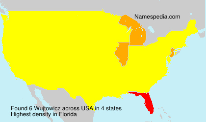 Surname Wujtowicz in USA Surname Wujtowicz in USA