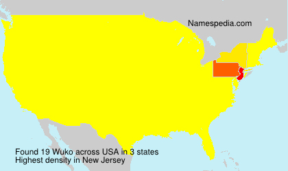 Surname Wuko in USA Surname Wuko in USA