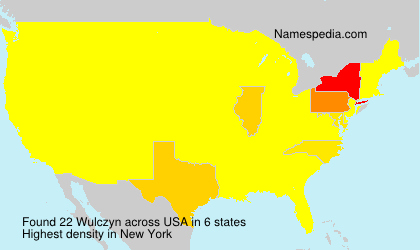 Surname Wulczyn in USA Surname Wulczyn in USA