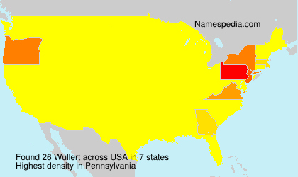 Surname Wullert in USA Surname Wullert in USA