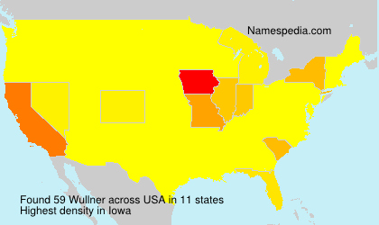 Surname Wullner in USA Surname Wullner in USA
