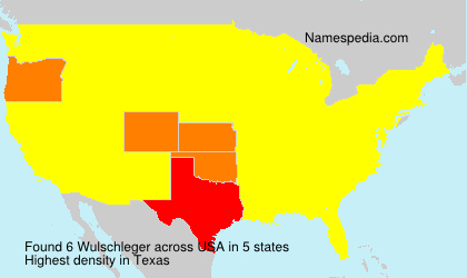 Surname Wulschleger in USA Surname Wulschleger in USA
