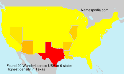 Surname Wunderl in USA Surname Wunderl in USA