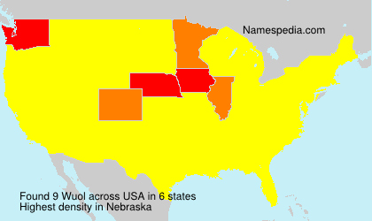 Surname Wuol in USA Surname Wuol in USA