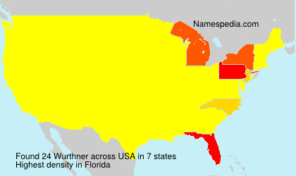 Surname Wurthner in USA Surname Wurthner in USA
