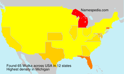 Surname Wutka in USA Surname Wutka in USA