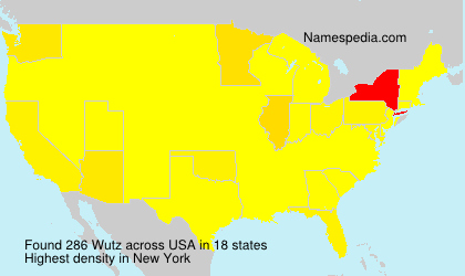 Surname Wutz in USA Surname Wutz in USA
