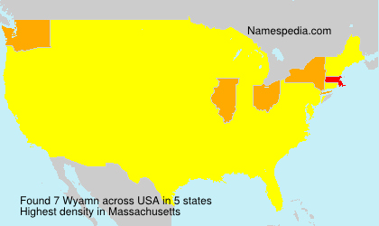 Surname Wyamn in USA Surname Wyamn in USA
