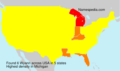 Surname Wyann in USA