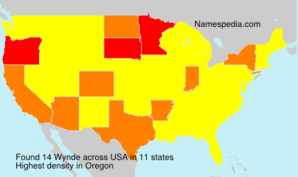 Surname Wynde in USA Surname Wynde in USA