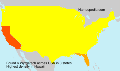 Surname Wyrgatsch in USA Surname Wyrgatsch in USA