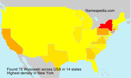 Surname Wysowski in USA Surname Wysowski in USA
