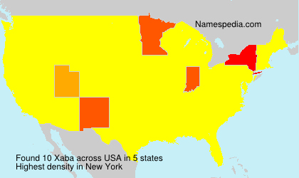 Surname Xaba in USA Surname Xaba in USA