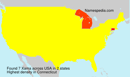 Surname Xama in USA Surname Xama in USA