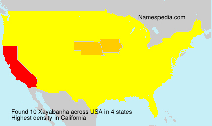 Surname Xayabanha in USA Surname Xayabanha in USA