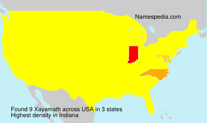Surname Xayamath in USA Surname Xayamath in USA