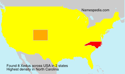 Surname Xedus in USA Surname Xedus in USA