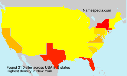 Surname Xeller in USA Surname Xeller in USA