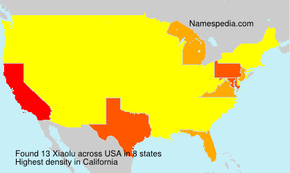 Surname Xiaolu in USA Surname Xiaolu in USA