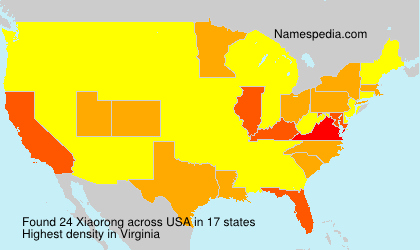 Surname Xiaorong in USA Surname Xiaorong in USA