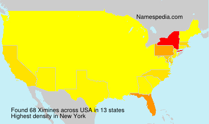 Surname Ximines in USA Surname Ximines in USA
