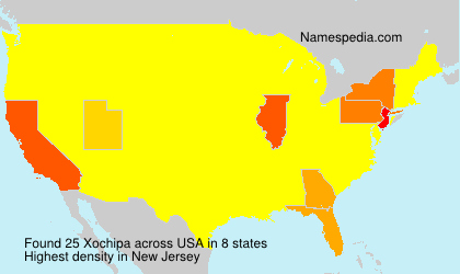 Surname Xochipa in USA