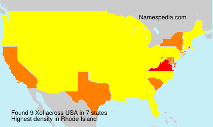 Surname Xol in USA