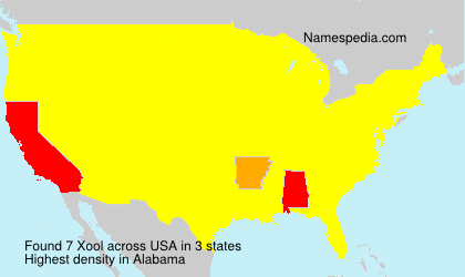 Surname Xool in USA Surname Xool in USA