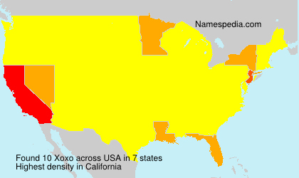 Surname Xoxo in USA