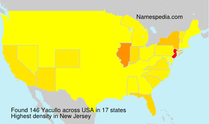 Surname Yacullo in USA Surname Yacullo in USA