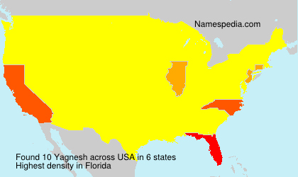 Surname Yagnesh in USA Surname Yagnesh in USA