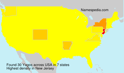 Surname Yagos in USA Surname Yagos in USA