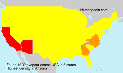 Surname Yahyapour in USA Surname Yahyapour in USA